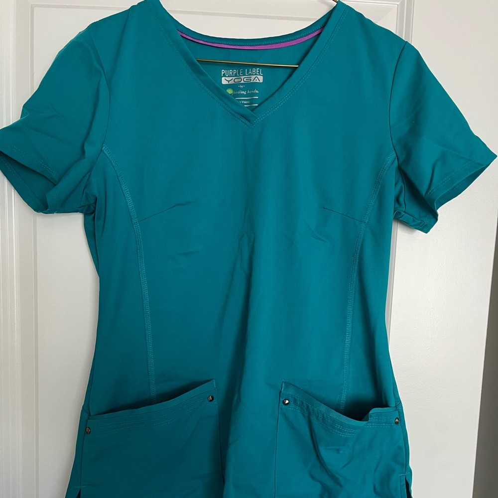 Teal Scrub Set